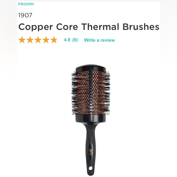 fromm 1907 Other - NWOT Fromm 1907 Copper Core Ceramic Round Brush (3inch)